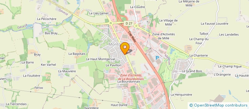 localisation de l'entreprise OLIDAM  LA MEZIERE