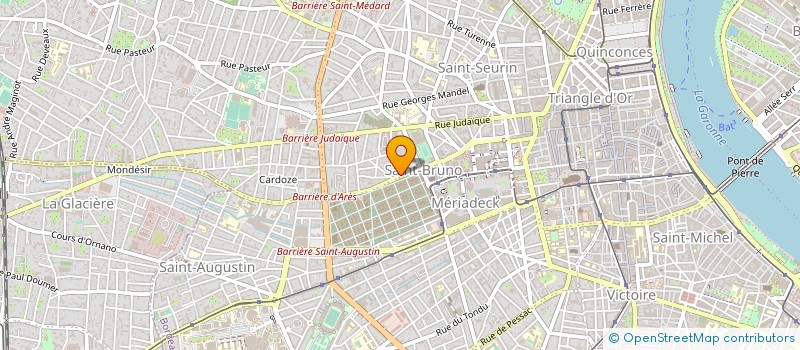 localisation de l'entreprise OLIDEBRAC à BORDEAUX