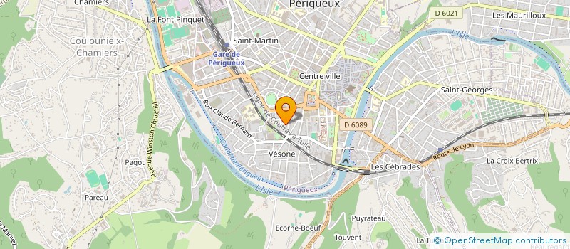 localisation de l'entreprise OLIDICIA à PERIGUEUX