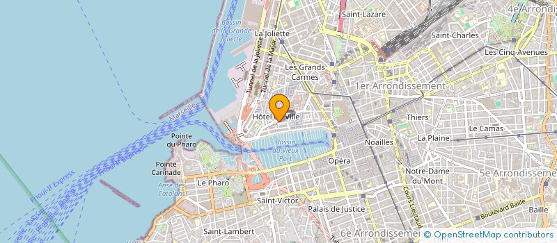 localisation de l'entreprise OLIDREY à MARSEILLE
