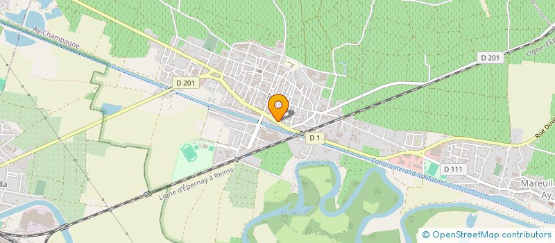 localisation de l'entreprise OLIE  AY-CHAMPAGNE