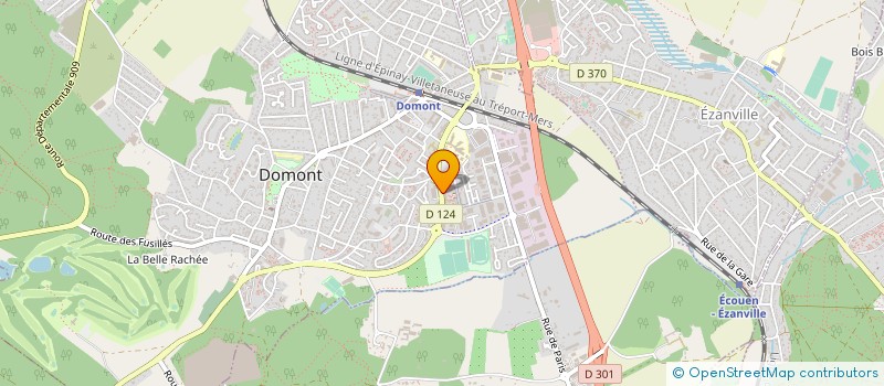 localisation de l'entreprise OLIENZO à DOMONT