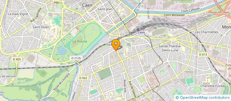 localisation de l'entreprise OLIFA  CAEN