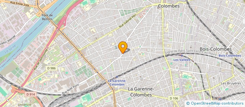 localisation de l'entreprise OLIFANTRUS  COLOMBES