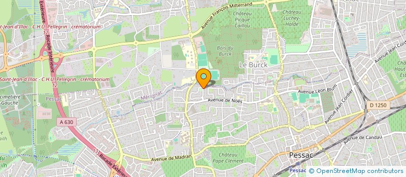 localisation de l'entreprise OLIFLO  PESSAC