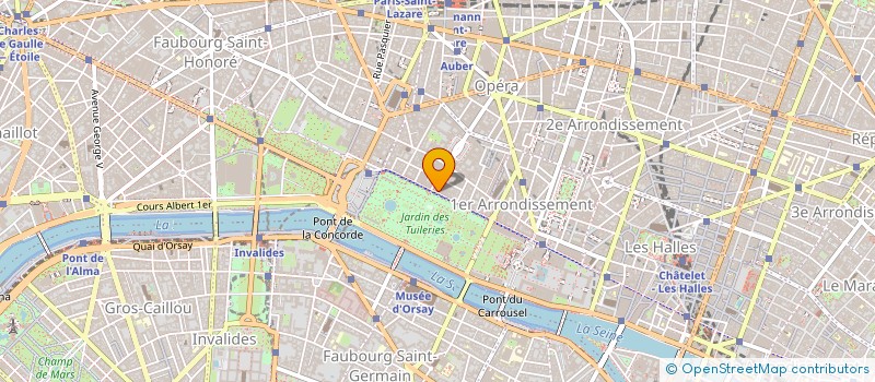 localisation de l'entreprise OLIFRA à PARIS