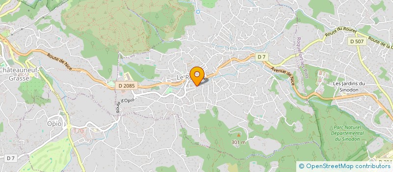 localisation de l'entreprise OLIFRAN  LE ROURET