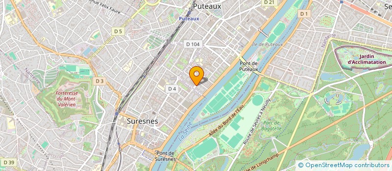 localisation de l'entreprise OLIFRAN  PUTEAUX