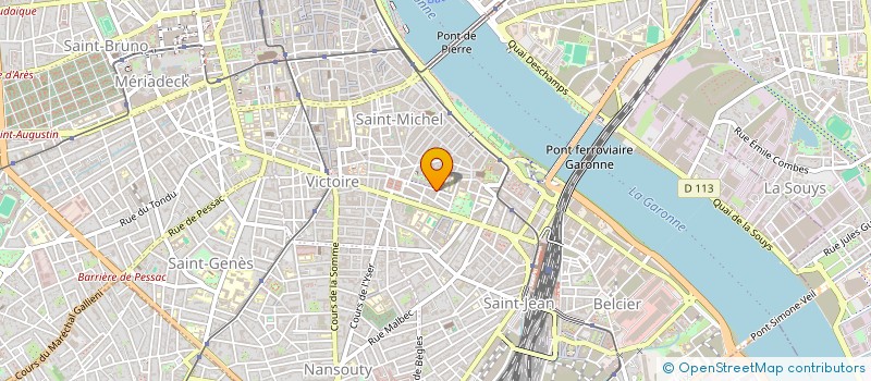 localisation de l'entreprise OLIFRUIT à BORDEAUX