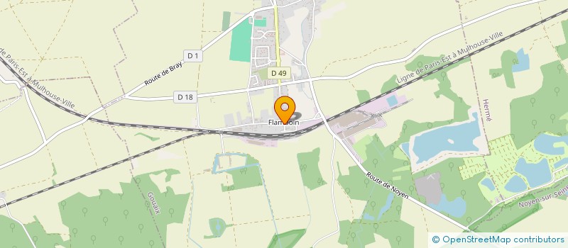 localisation de l'entreprise OLIGIENE à GOUAIX