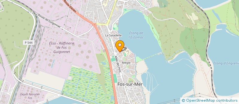 localisation de l'entreprise OLIGOMES à FOS-SUR-MER