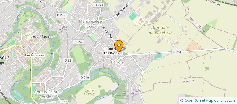 localisation de l'entreprise OLIGONA à PERIGNY