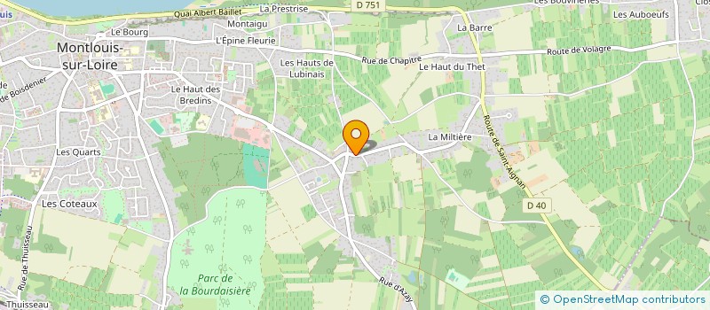localisation de l'entreprise OLIGOPRESSE à BORDEAUX