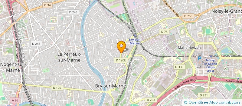 localisation de l'entreprise OLIGUI à BRY SUR MARNE