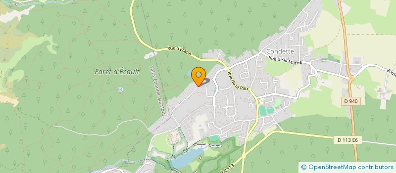 localisation de l'entreprise OLIJOB  CONDETTE