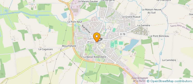 localisation de l'entreprise OLIJU  SAINT-PERE-EN-RETZ