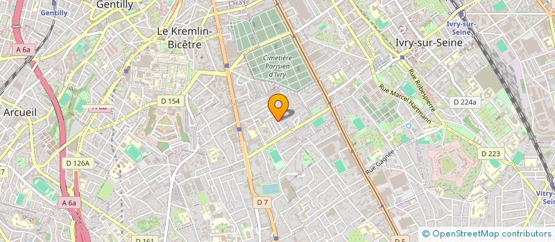 localisation de l'entreprise OLIKI à VILLEJUIF