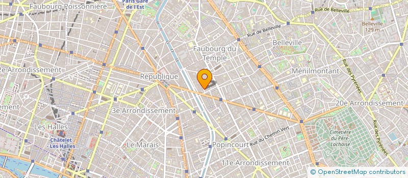 localisation de l'entreprise OLIM  PARIS