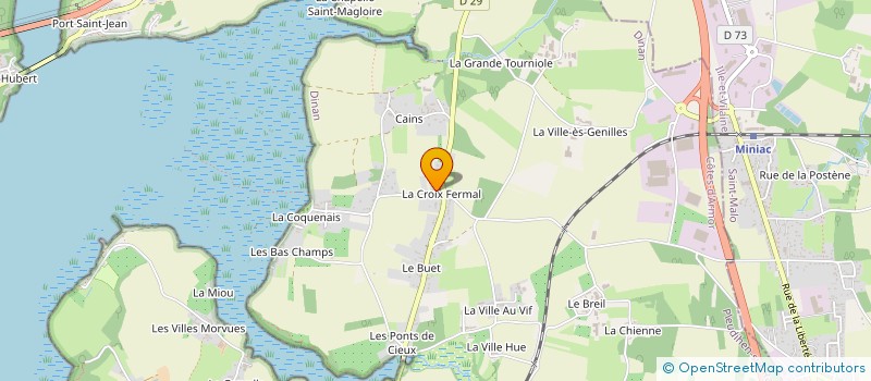 localisation de l'entreprise OLIM  PLEUDIHEN SUR RANCE