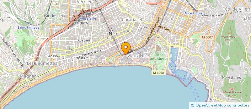 localisation de l'entreprise OLIM DEVELOPPEMENT à NICE