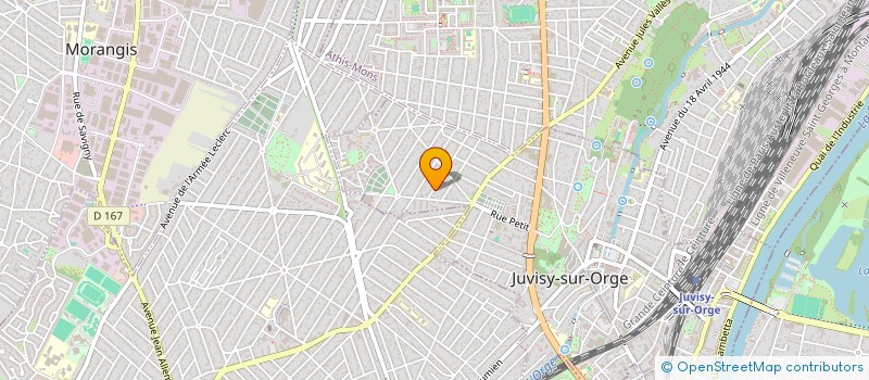 localisation de l'entreprise OLIMAC  JUVISY-SUR-ORGE