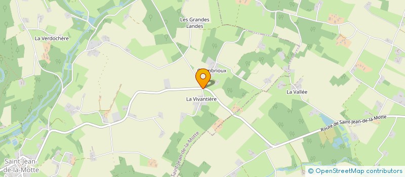 localisation de l'entreprise OLIMAN  SAINT JEAN DE LA MOTTE