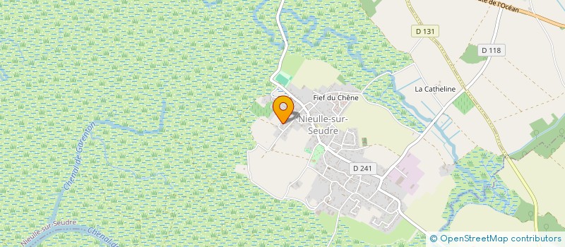 localisation de l'entreprise OLIMAR  NIEULLE-SUR-SEUDRE