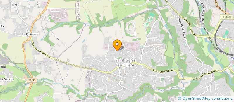 localisation de l'entreprise OLIMART  SAINT-GENIS-LES-OLLIERES