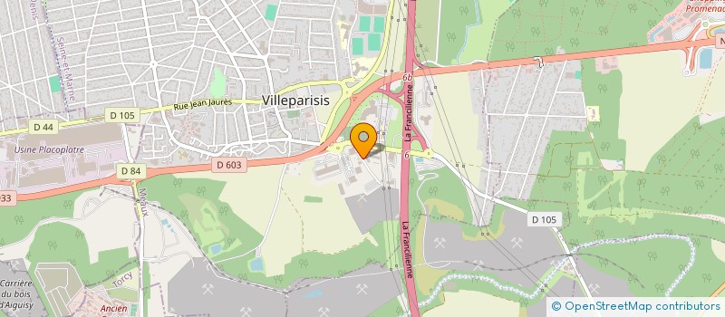 localisation de l'entreprise OLIMAT à VILLEPARISIS