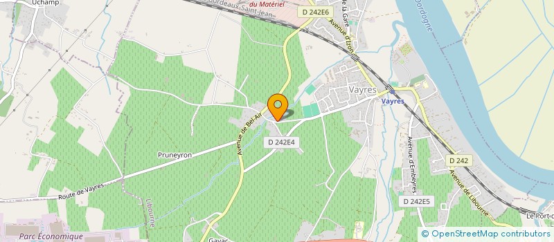 localisation de l'entreprise OLIMAT IMMO  VAYRES