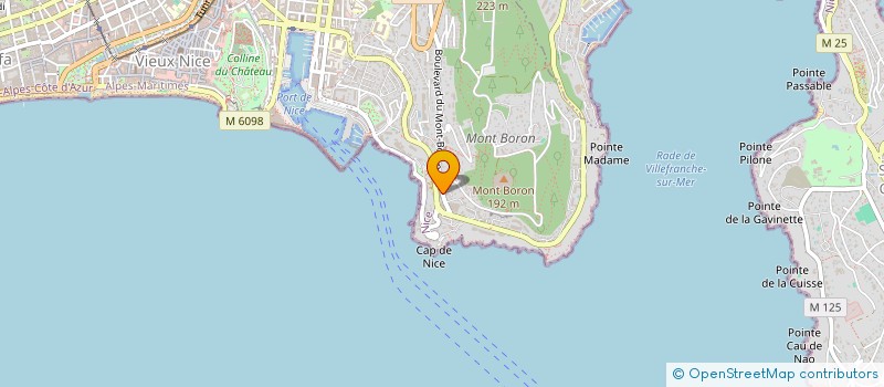 localisation de l'entreprise OLIMIN à NICE