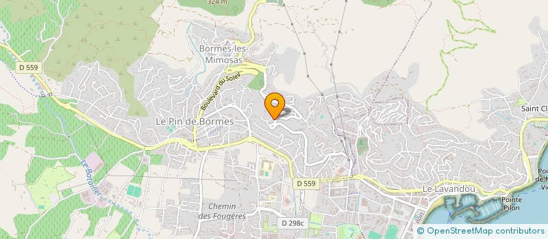 localisation de l'entreprise OLIMMO à BORMES-LES-MIMOSAS