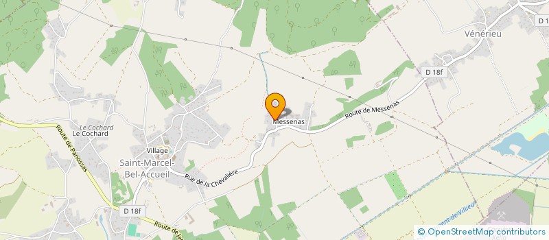 localisation de l'entreprise OLINA  SAINT-MARCEL-BEL-ACCUEIL