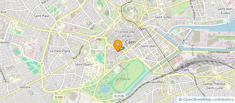 localisation de l'entreprise OLINARPHIE  CAEN