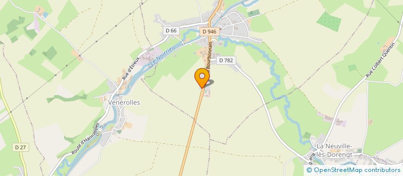 localisation de l'entreprise OLINAT CAFE  ETREUX