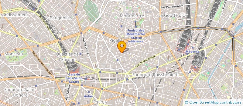 localisation de l'entreprise OLINDA à PARIS