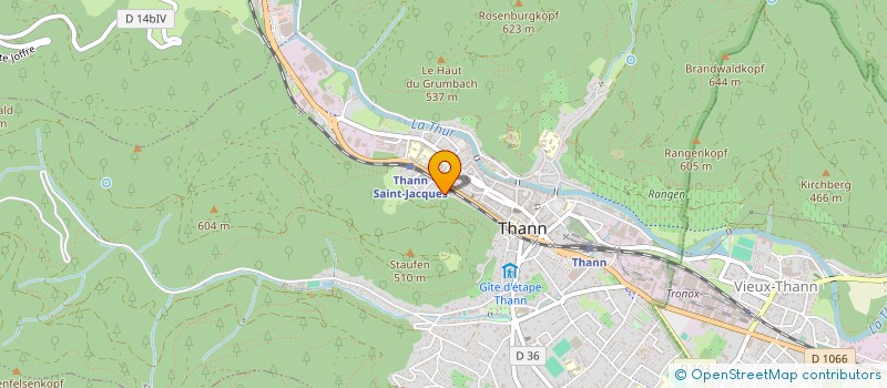 localisation de l'entreprise OLINE à THANN
