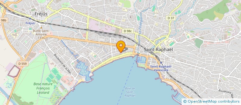 localisation de l'entreprise OLINE SAINT-RAPHAEL à FREJUS