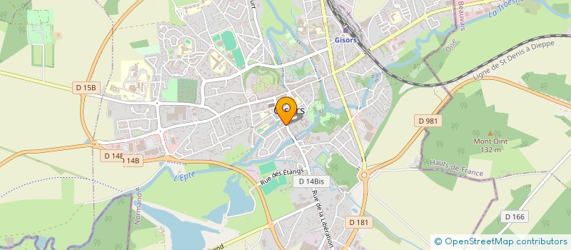 localisation de l'entreprise OLINKA à GISORS