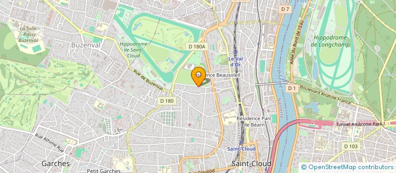 localisation de l'entreprise OLINTO à SAINT-CLOUD