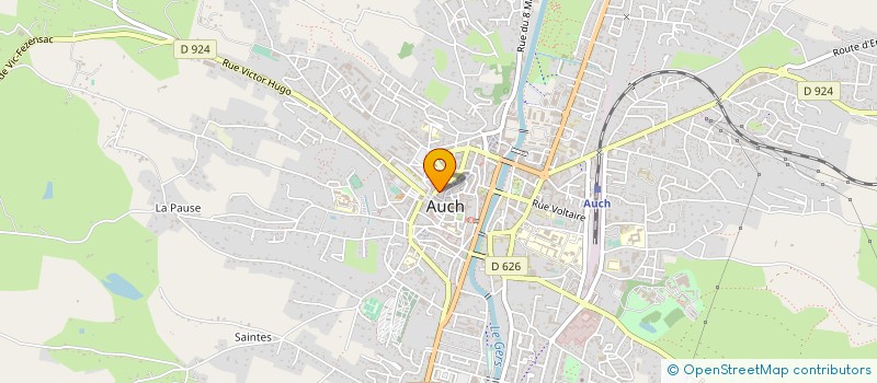 localisation de l'entreprise OLINVEST  AUCH