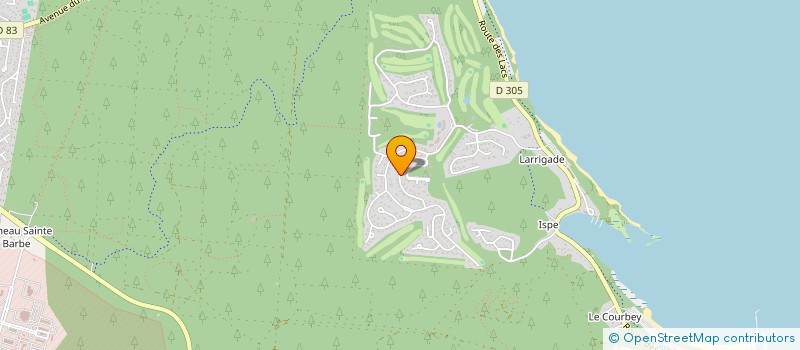 localisation de l'entreprise OLINVEST  BISCARROSSE