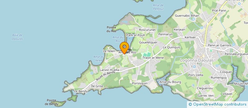 localisation de l'entreprise OLINVEST  LOGONNA-DAOULAS