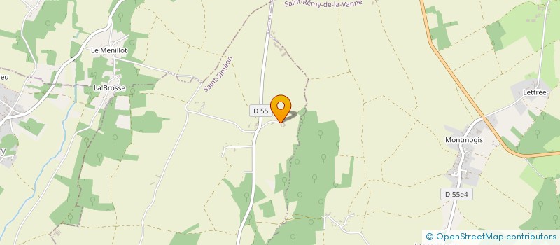 localisation de l'entreprise OLION  SAINT-SIMEON