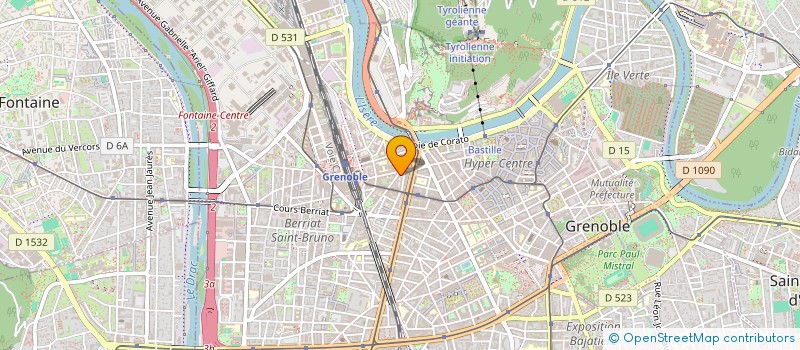 localisation de l'entreprise OLIORLAN  GRENOBLE