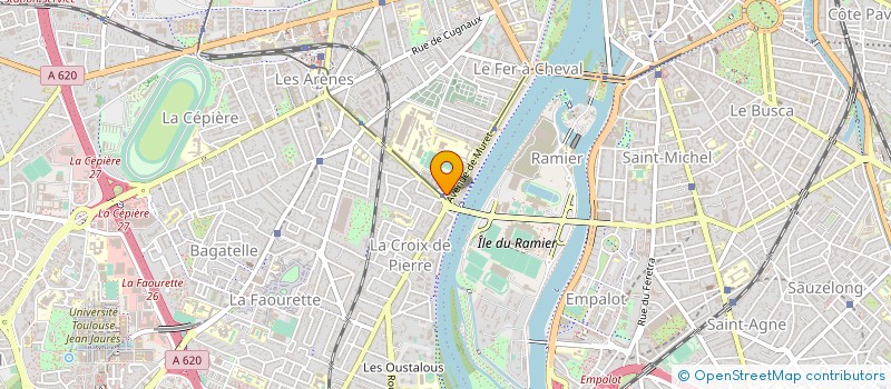 localisation de l'entreprise OLIPHEN à TOULOUSE
