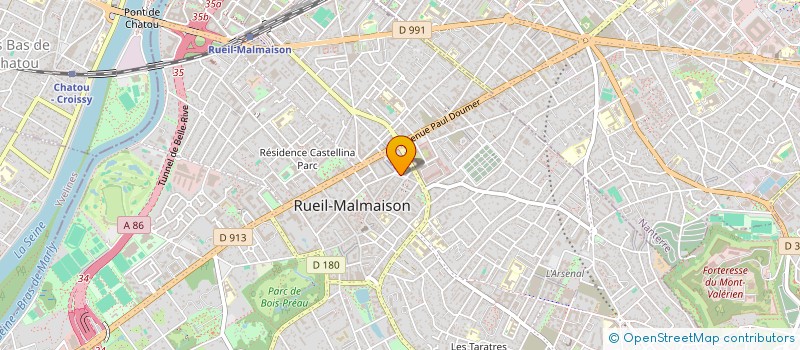 localisation de l'entreprise OLIPHIL à RUEIL-MALMAISON