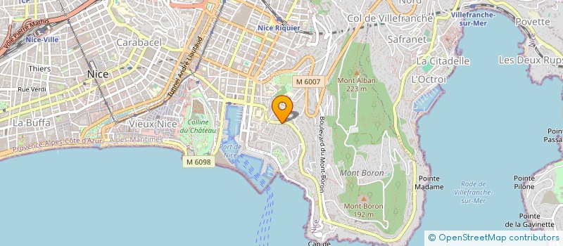 localisation de l'entreprise OLIPIO à NICE