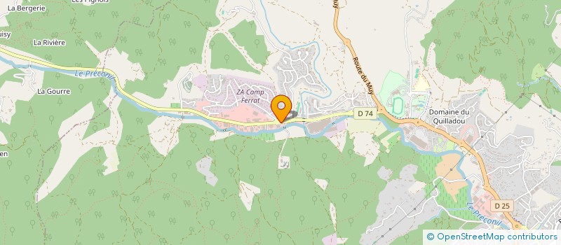 localisation de l'entreprise OLIRO  MONTAURIOL