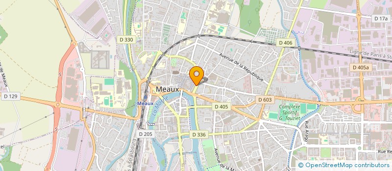localisation de l'entreprise OLIS à MEAUX
